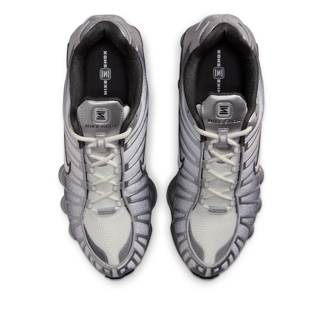 Nike Shox TL Metallic Silver - Image 3