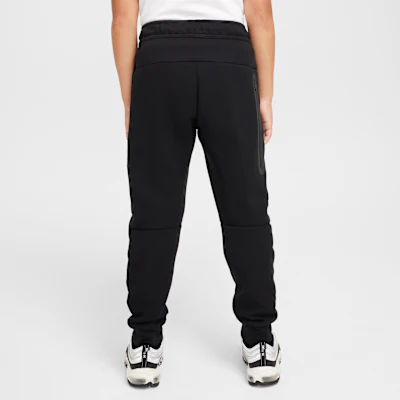 Nike Sportswear Tech Fleece Older Kids' Joggers Black/Black/Black - Image 2