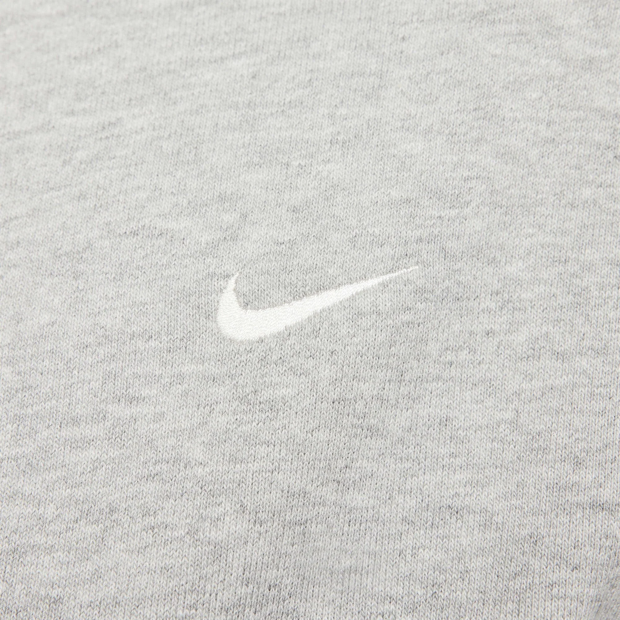 Nike Standard Issue Dri-FIT Full-Zip Basketball Hoodie Dark Grey Heather/Pale Ivory - Image 5