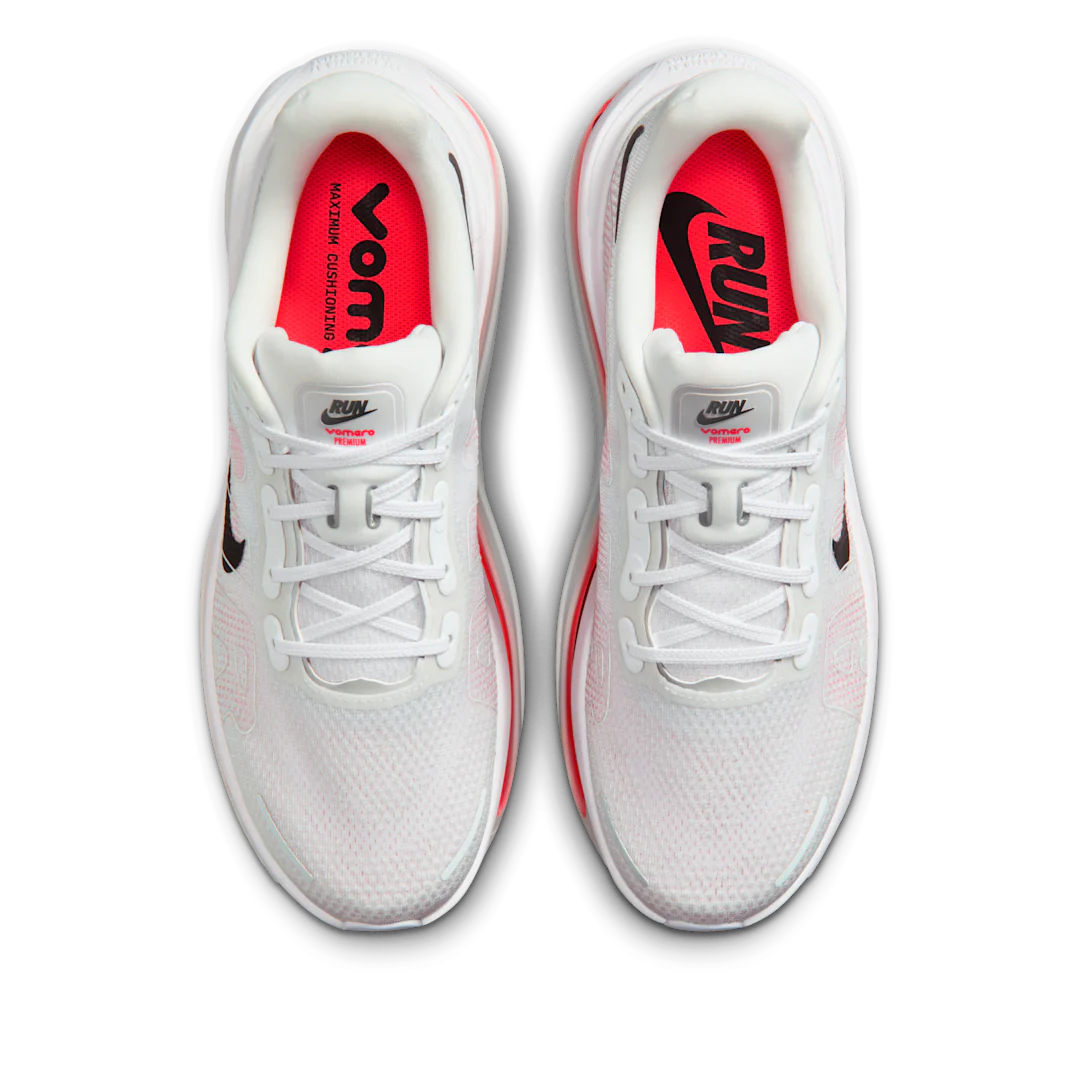 Nike Vomero Premium White Bright Crimson - Image 4