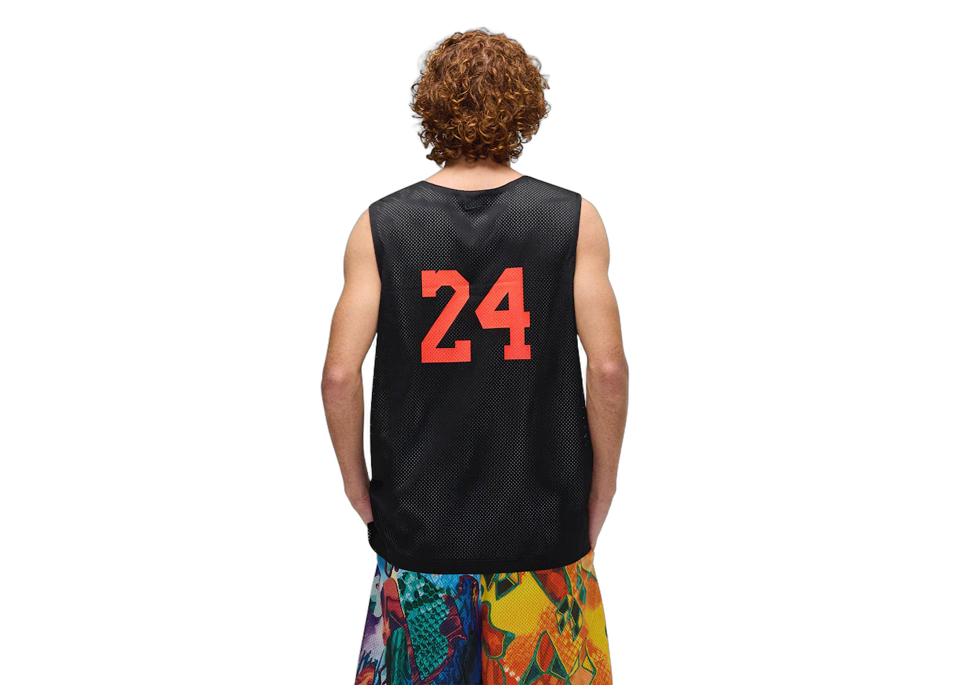 Nike What The Kobe Reversible Jersey Black/Bright Crimson - Image 5