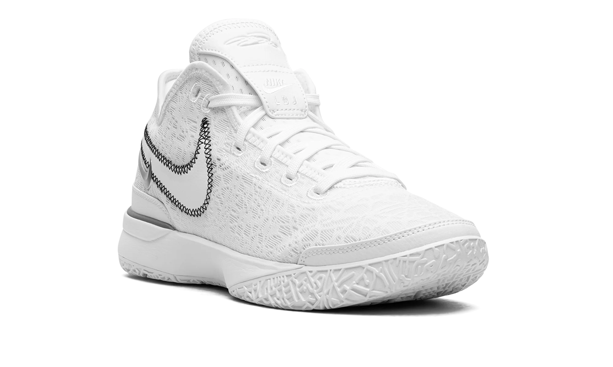 Nike Zoom LeBron NXXT Gen White Metallic Silver - Image 7