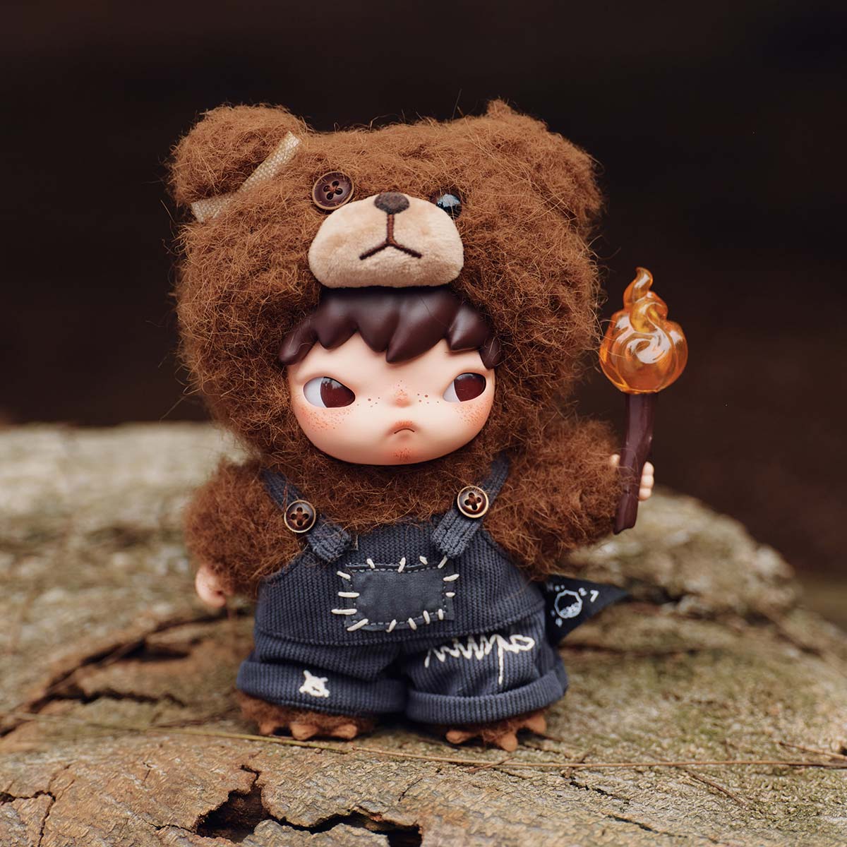 Pop Mart Hirono Living Wild-Fight for Joy Plush Doll - Image 3
