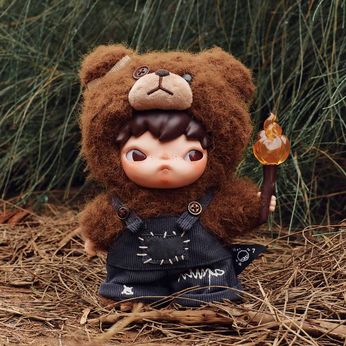 Pop Mart Hirono Living Wild-Fight for Joy Plush Doll - Image 4