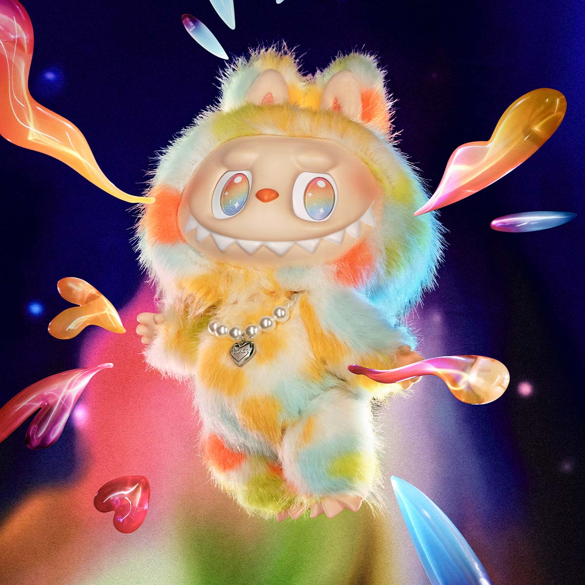 Pop Mart Labubu The Monsters Big into Energy Series Rock The Universe Vinyl Plush Doll - Image 3