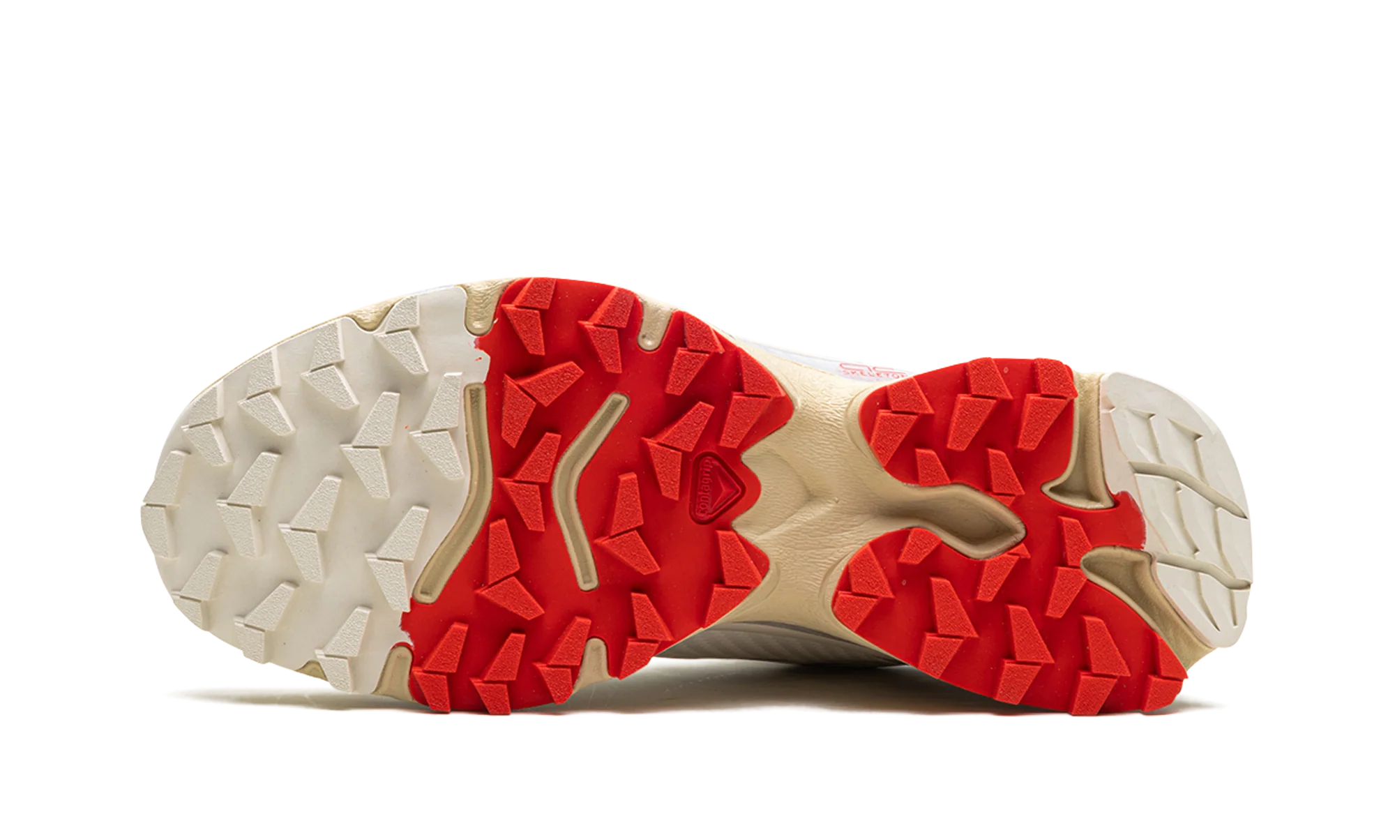 Salomon XT-4 OG Vanilla Ice Fiery Red - Image 5