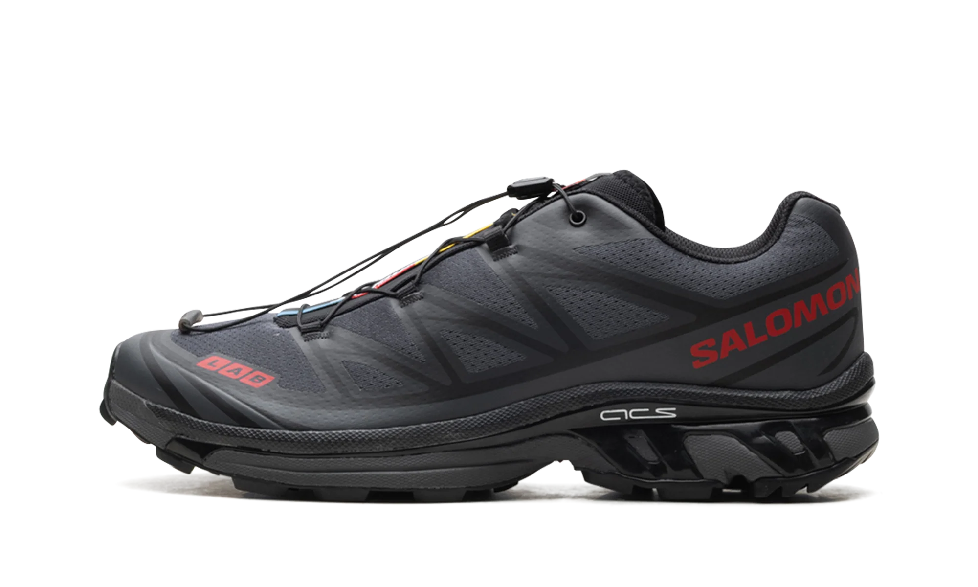 Salomon XT-6 JJJJound Black Fiery Red