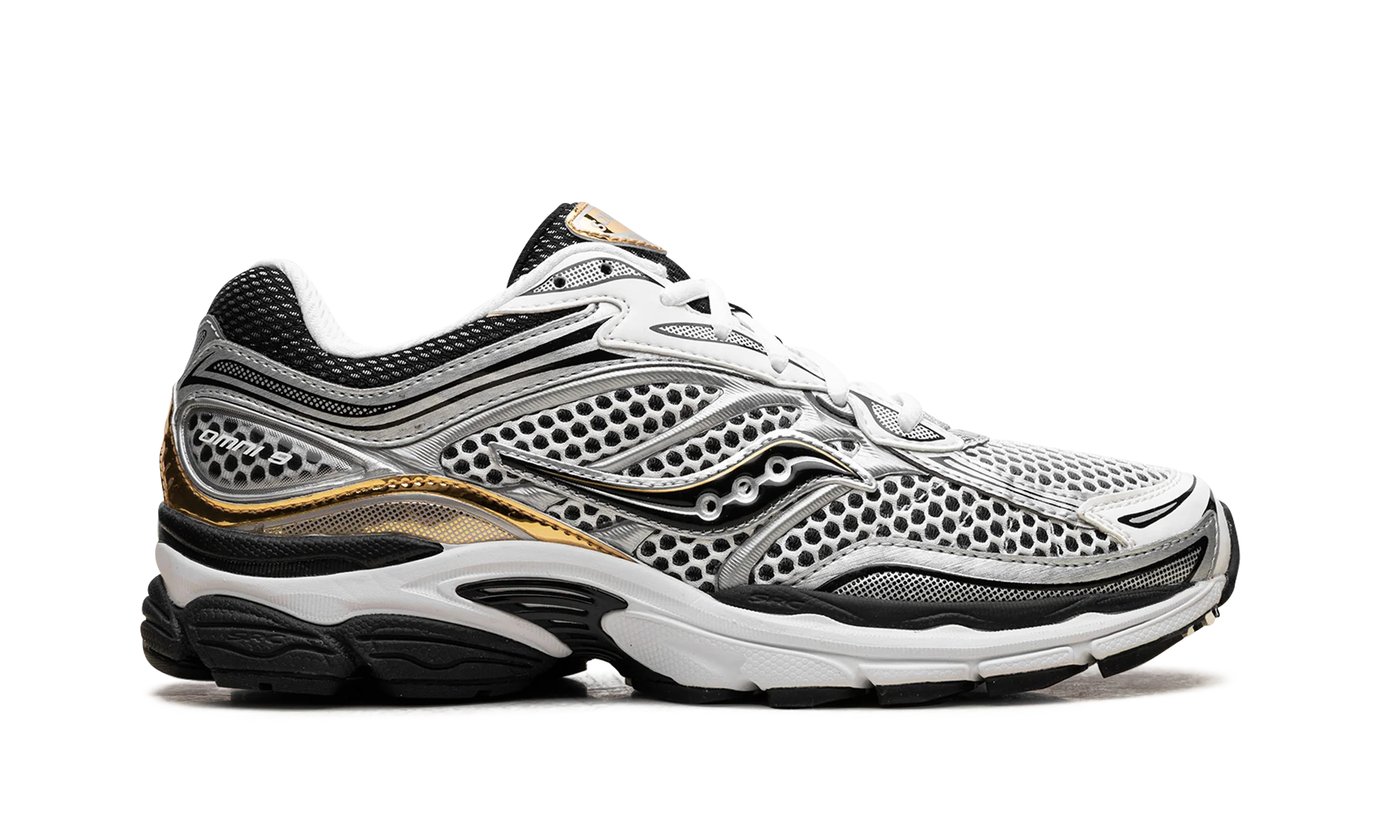 Saucony ProGrid Omni 9 Silver Gold - Image 6