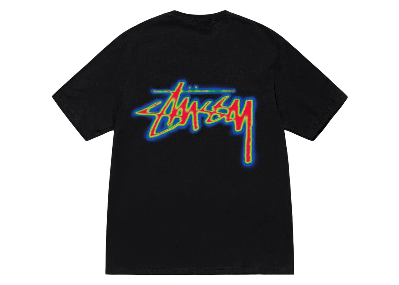 Stussy Thermal Stock Tee Black - Image 2
