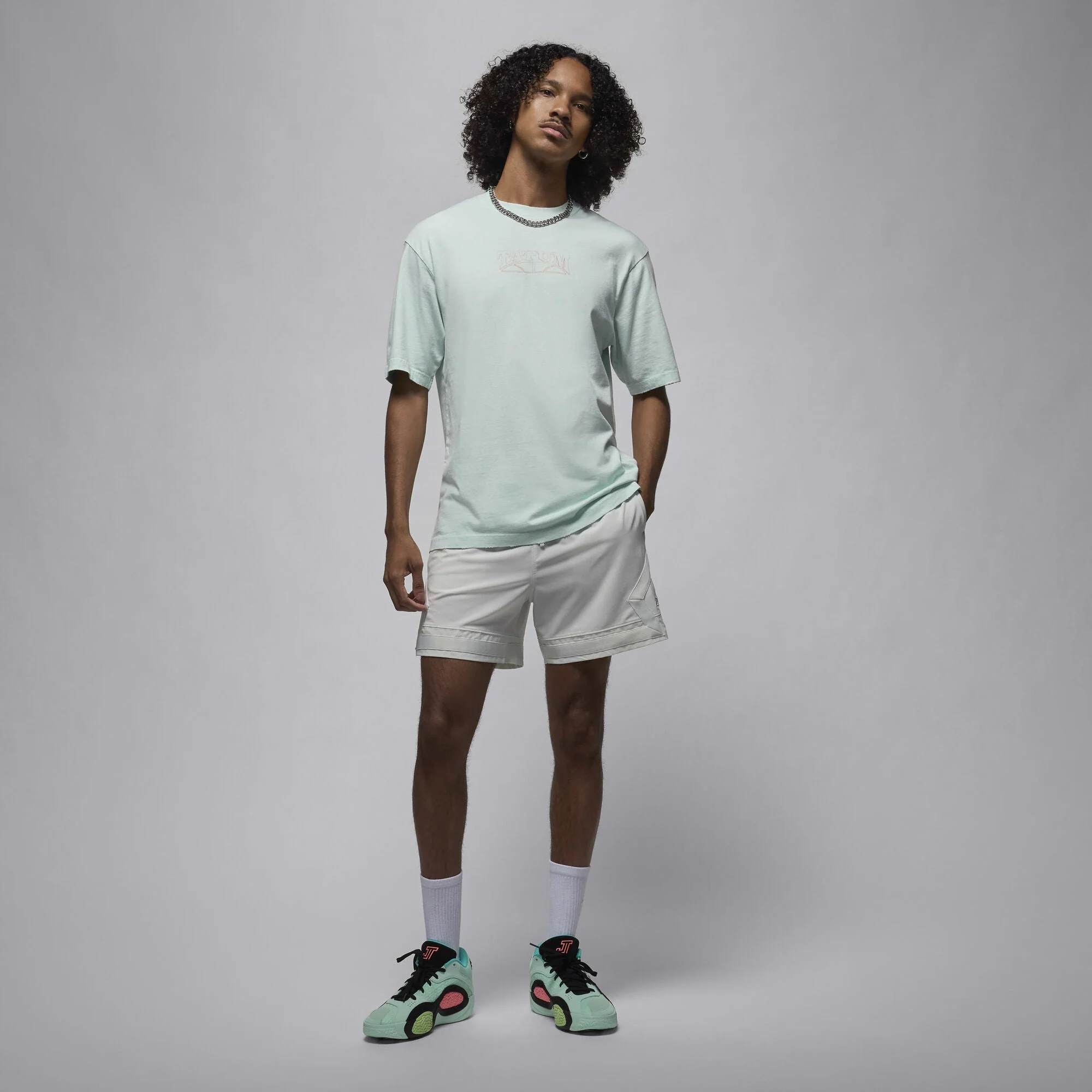 Tatum T-Shirt Spruce Aura/Quartz Patina - Image 5
