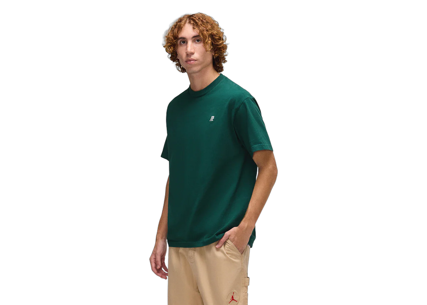 Travis Scott CJ x Audemars Piguet Watch Face Tee Green - Image 5