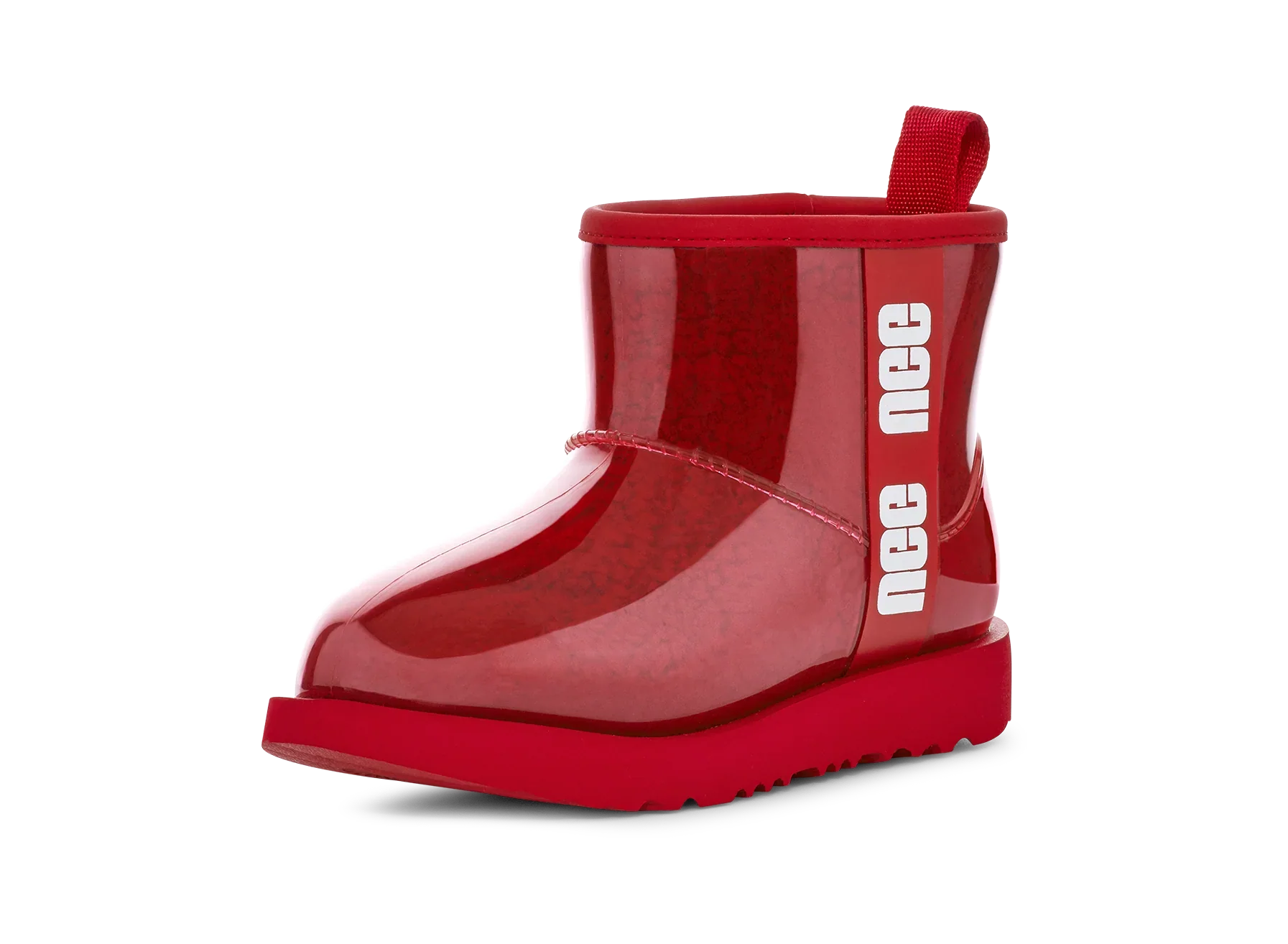 UGG Classic Clear Mini Boot Samba Red - Image 2
