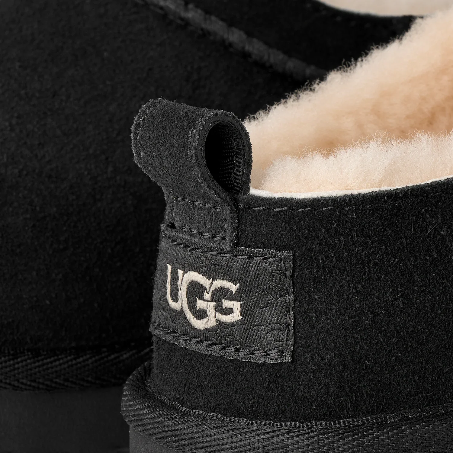 UGG Classic Micro Slipper Black (Kids) - Image 5
