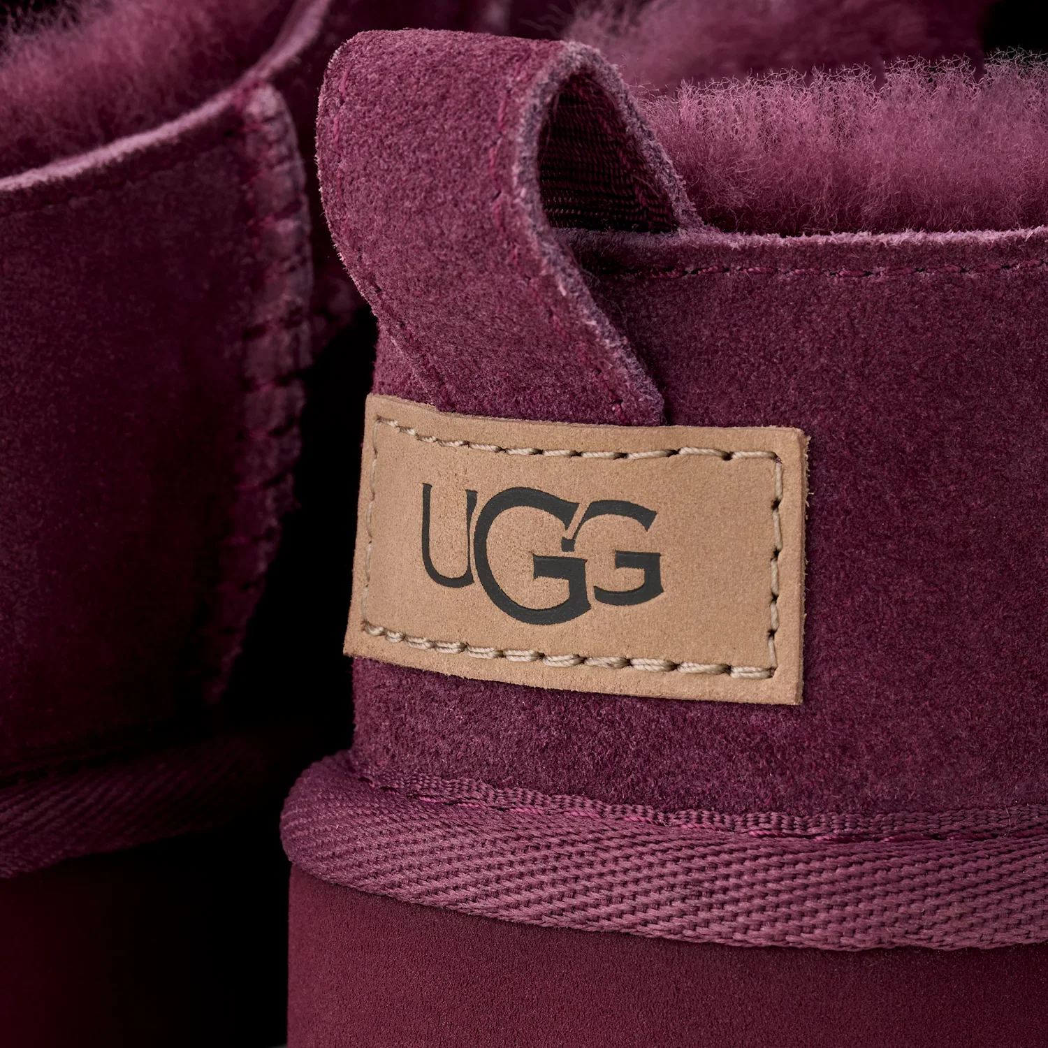 UGG Classic Micro Slipper Burnt Magenta - Image 5