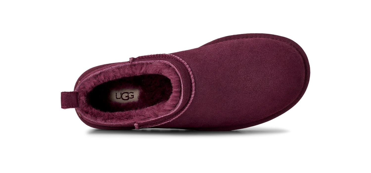 UGG Classic Micro Slipper Burnt Magenta - Image 6