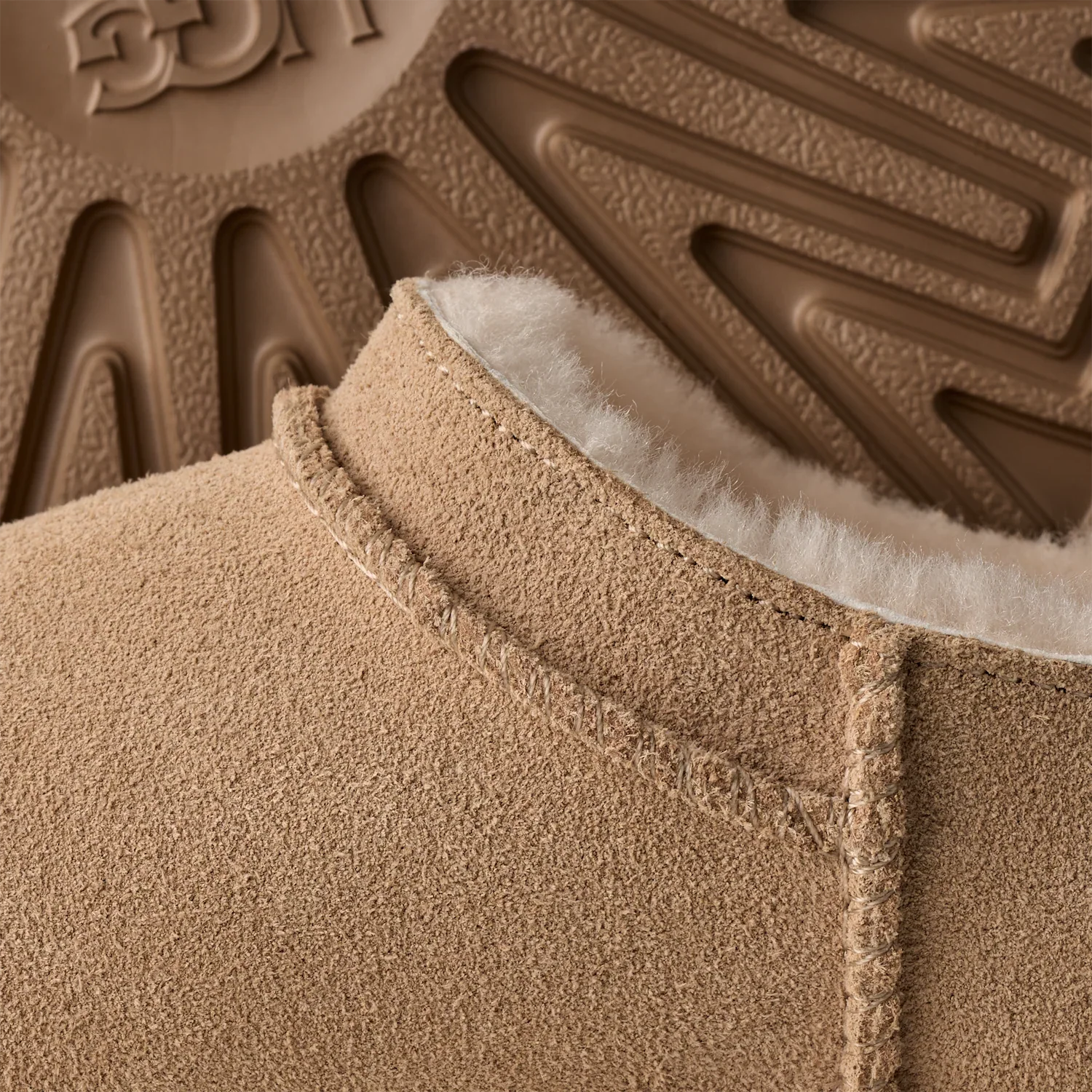 UGG Classic Micro Slipper Sand (Kids) - Image 5