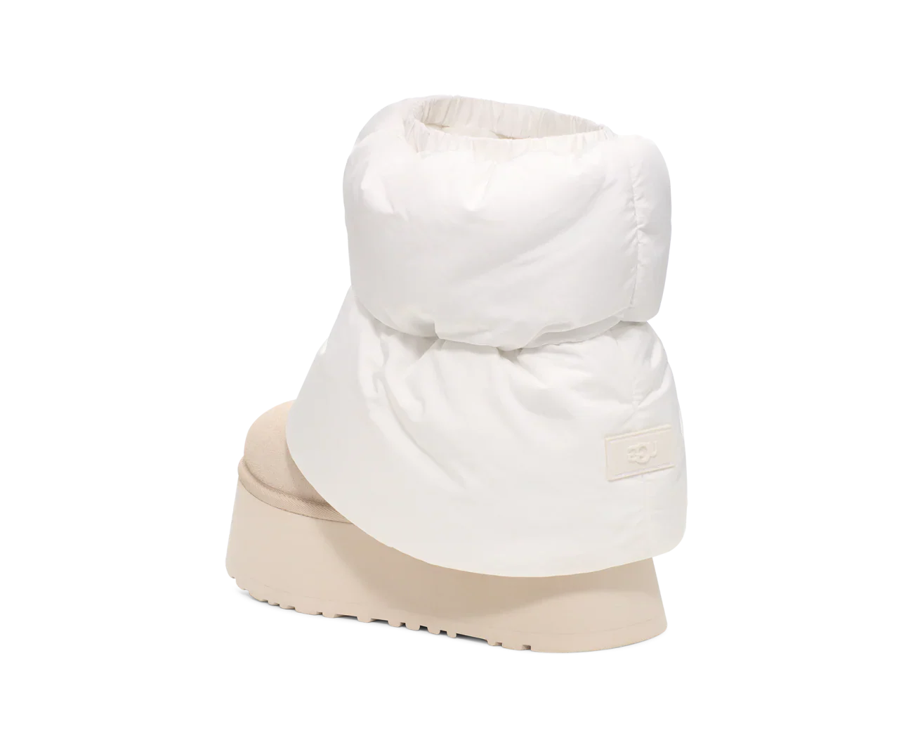 UGG Classic Mini Dipper Puffer Boot White Ceramic - Image 4