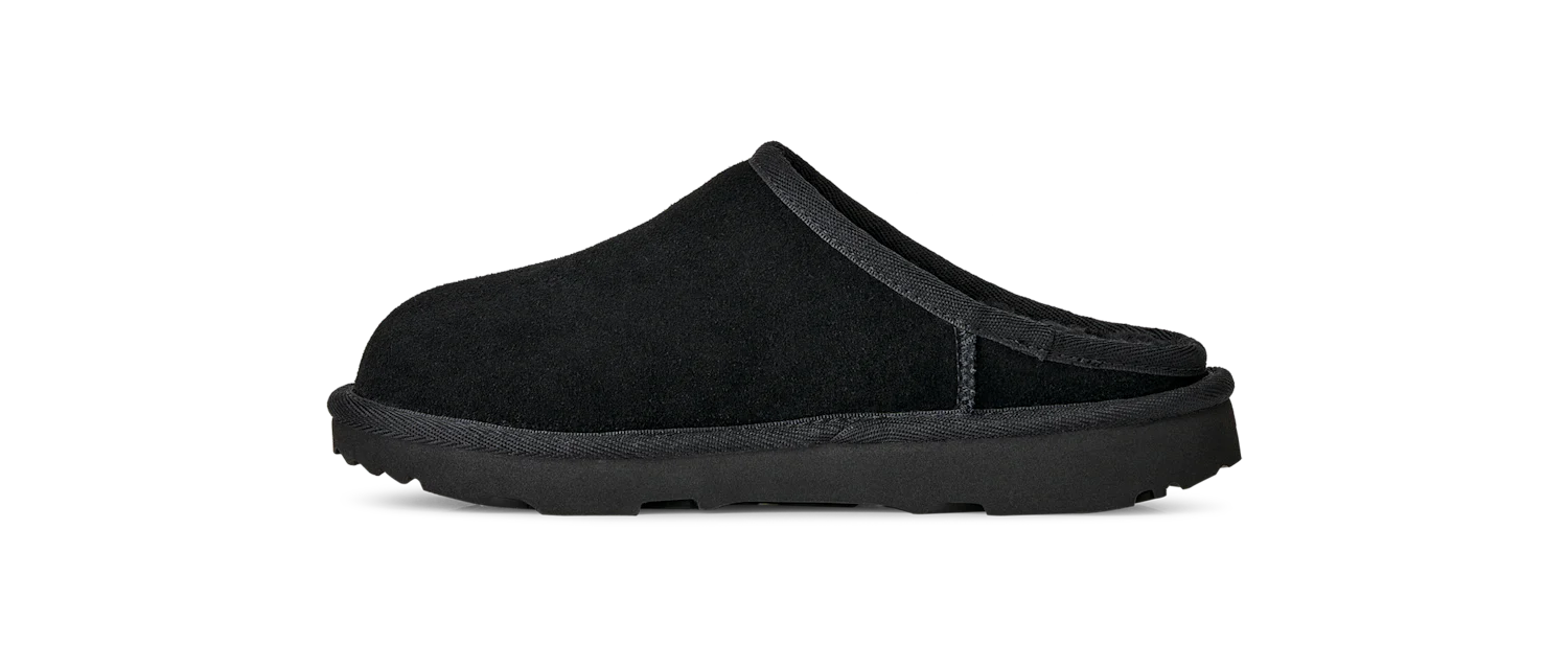 UGG Classic Slip-On Slipper Black (Kids) - Image 3