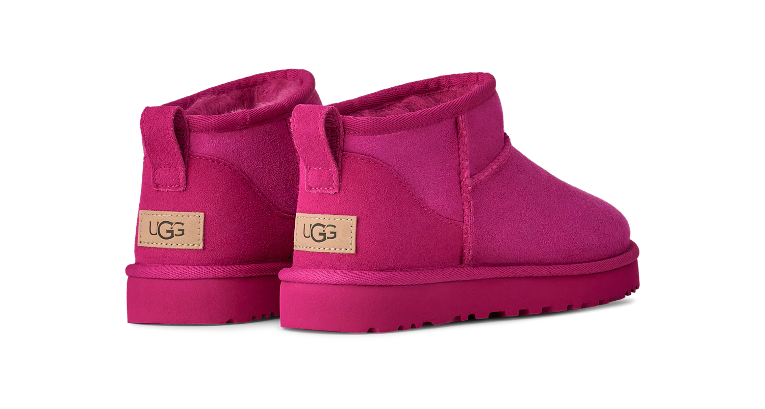 UGG Classic Ultra Mini Boot Dark Peony - Image 4