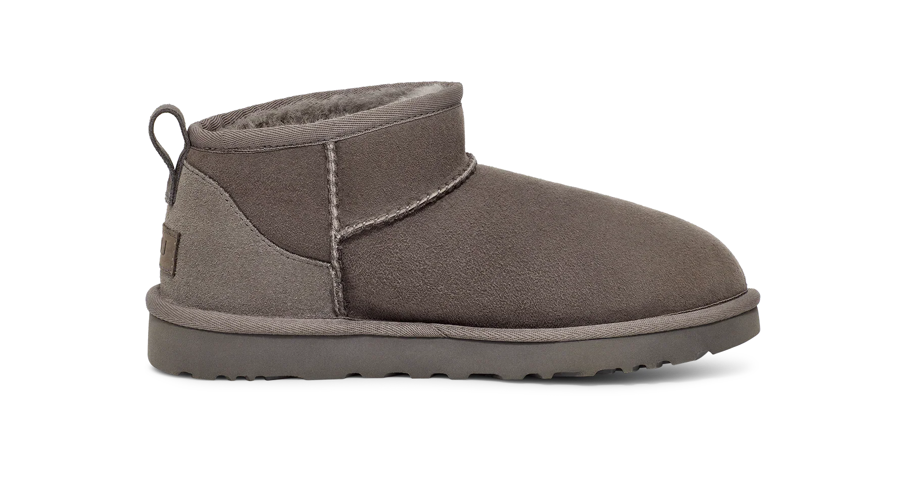 UGG Classic Ultra Mini Boot Grey - Image 3