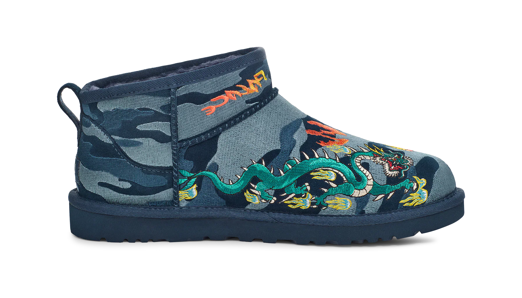 UGG Classic Ultra Mini Boot Palace Navy Camo - Image 3