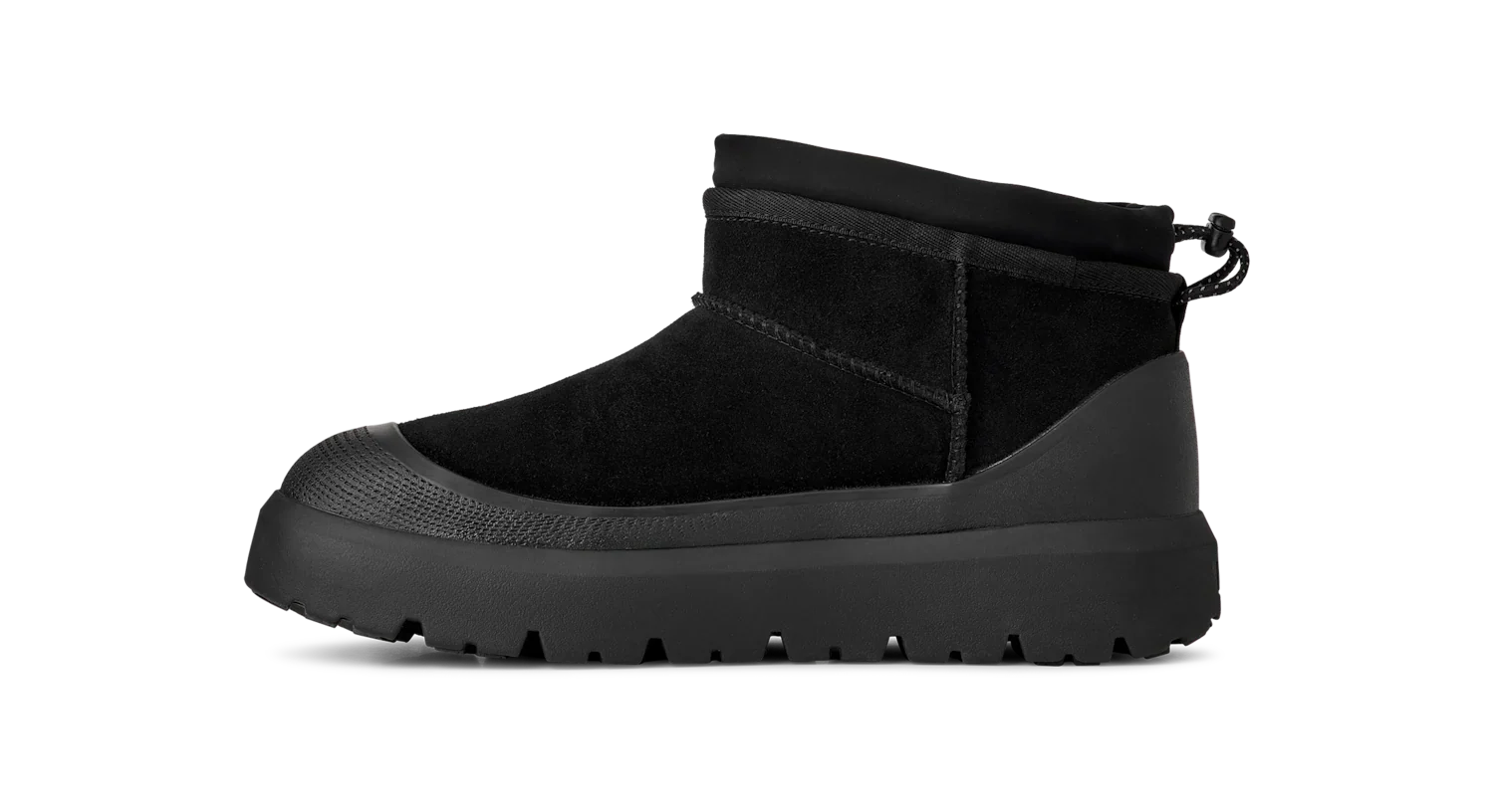 UGG Classic Ultra Mini Weather Hybrid Boot Black - Image 3