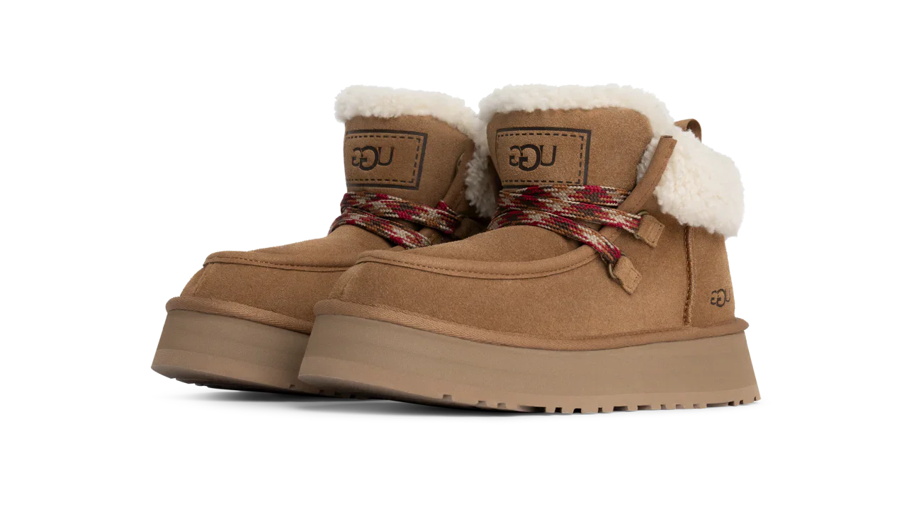 UGG Funkarra Cabin Cuff Boot Chestnut - Image 2
