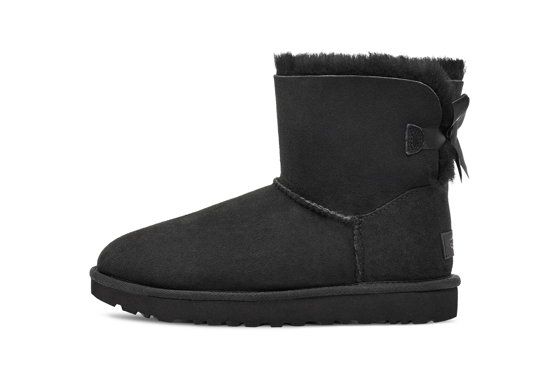 UGG Mini Bailey Bow II Black - Image 2