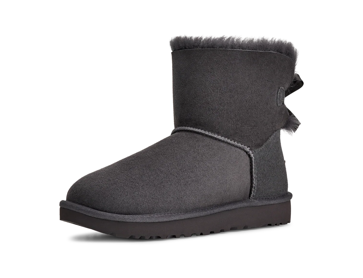 UGG Mini Bailey Bow II Obsidian - Image 2