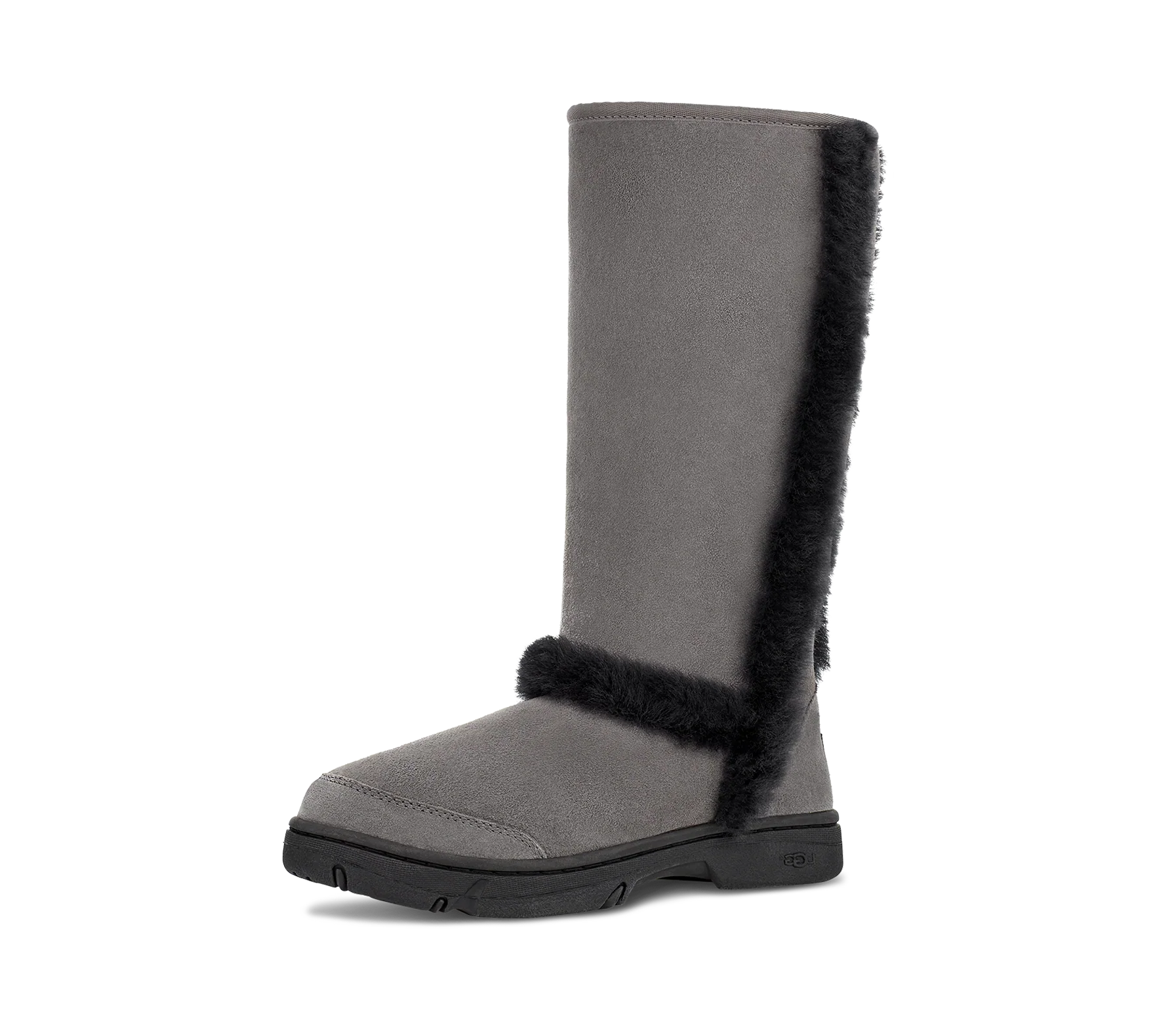 UGG Sunburst Tall Boot Grey Black - Image 2