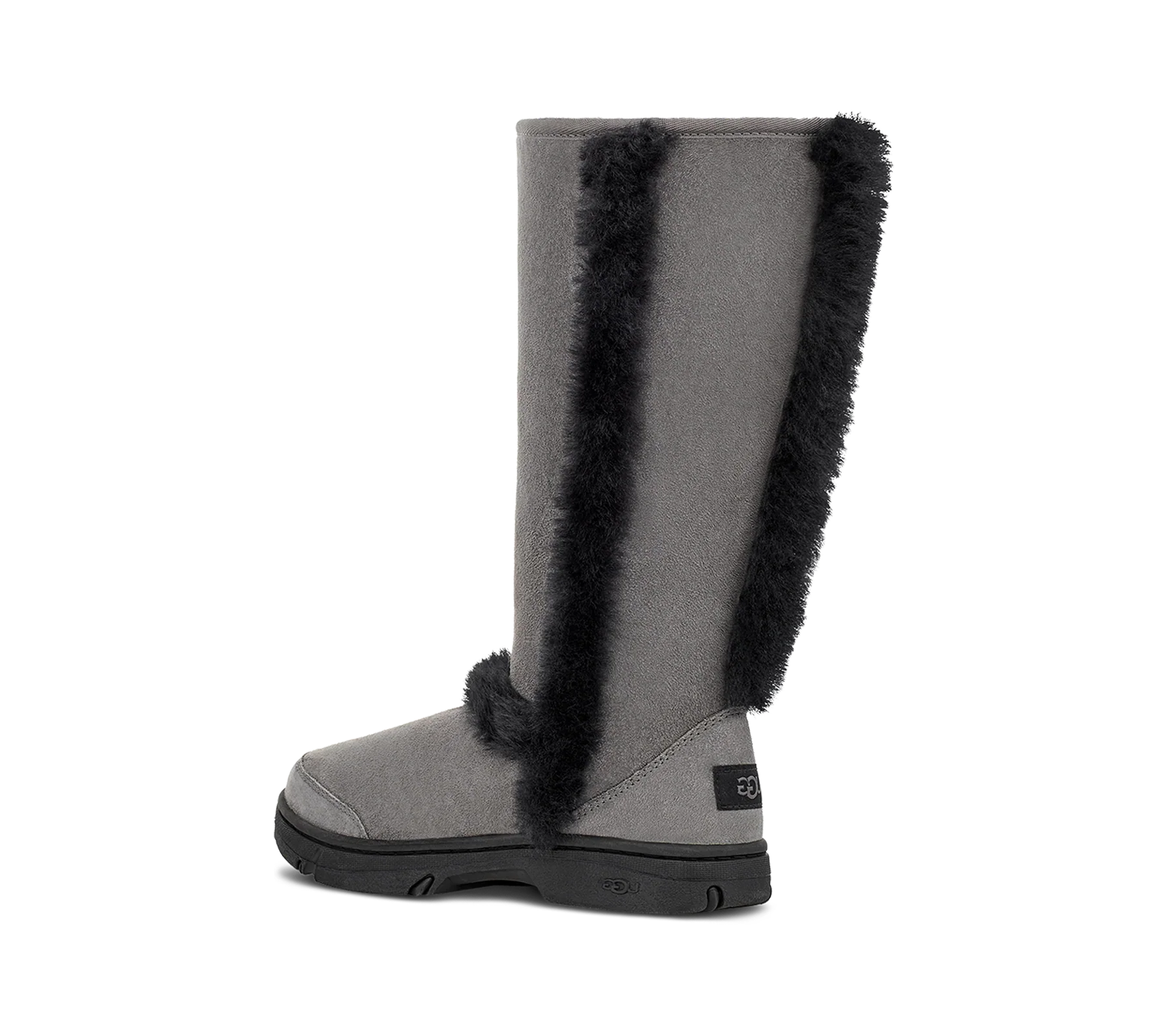 UGG Sunburst Tall Boot Grey Black - Image 4