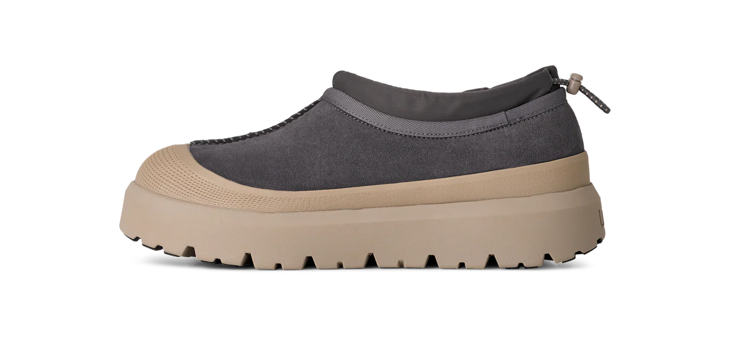 UGG Tasman Weather Hybrid Slipper Obsidian Cobble Grey - Image 3