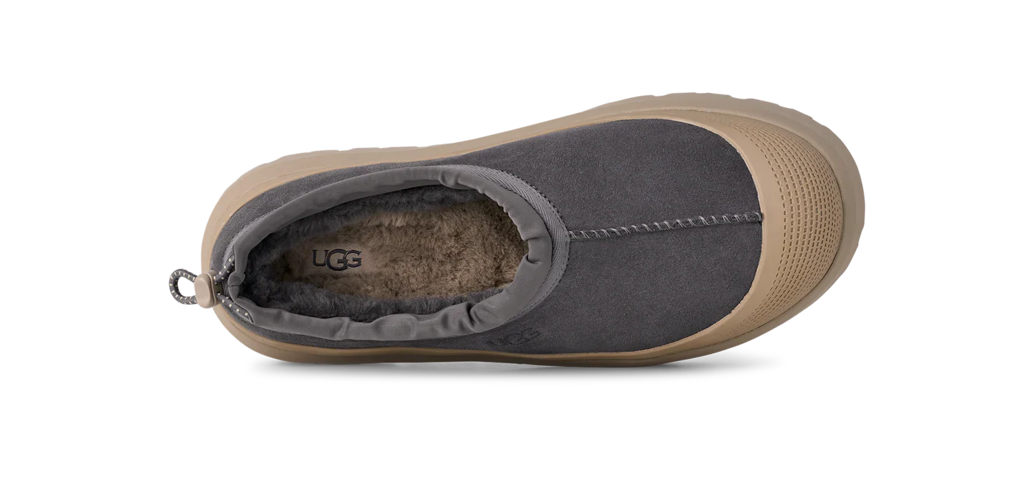 UGG Tasman Weather Hybrid Slipper Obsidian Cobble Grey - Image 6