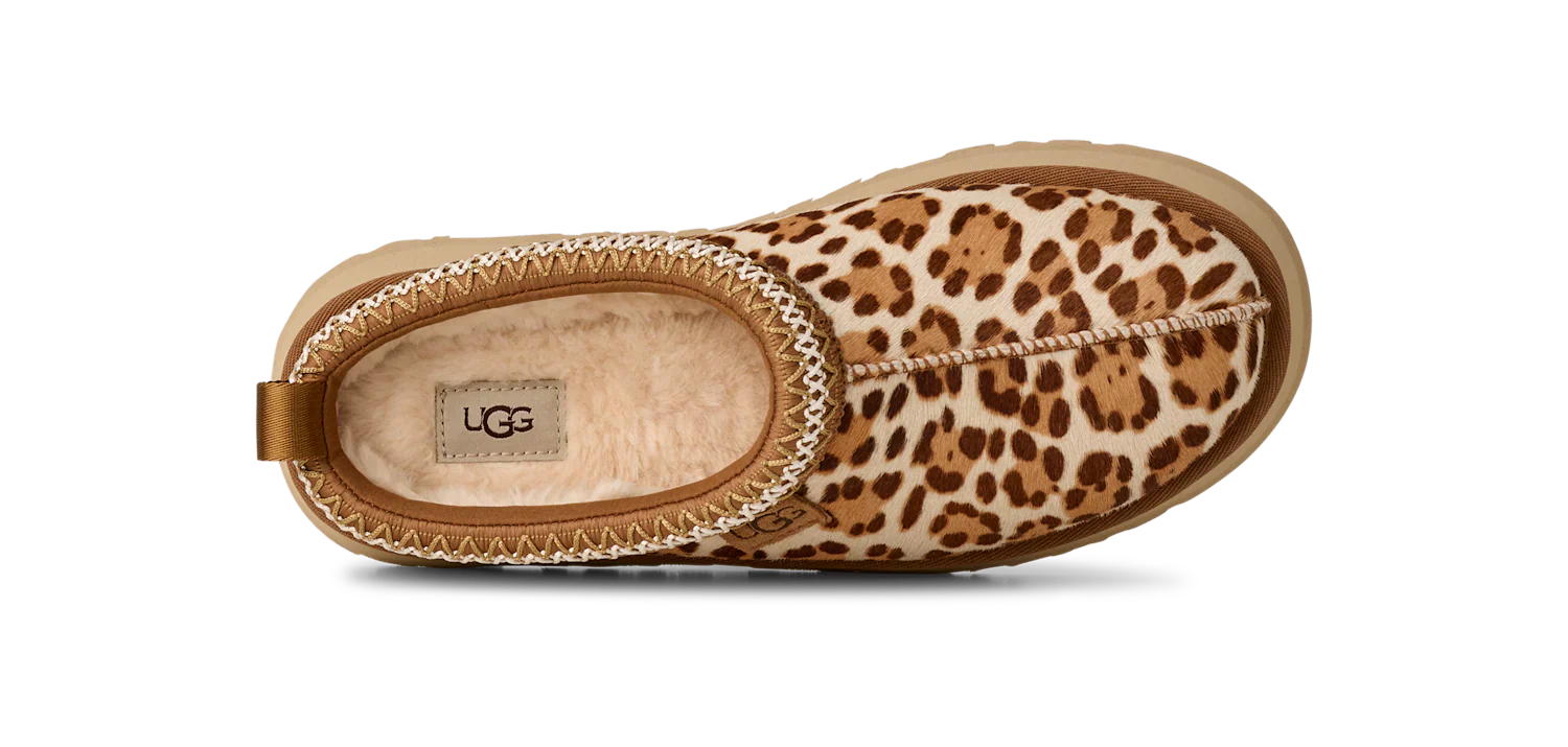 UGG Tazz Plains Slipper Felicity Leopard Jasmine - Image 6